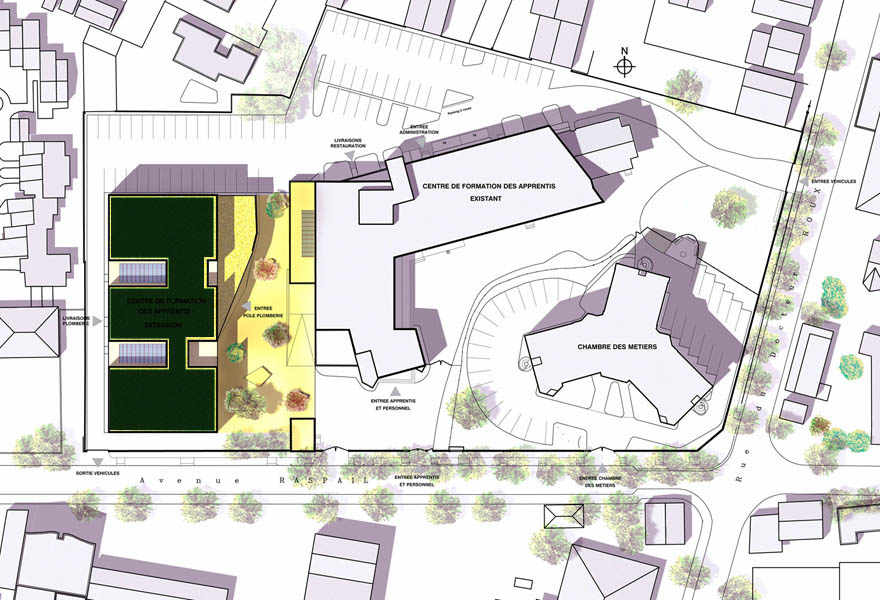 AIR-CFA-masse site plan