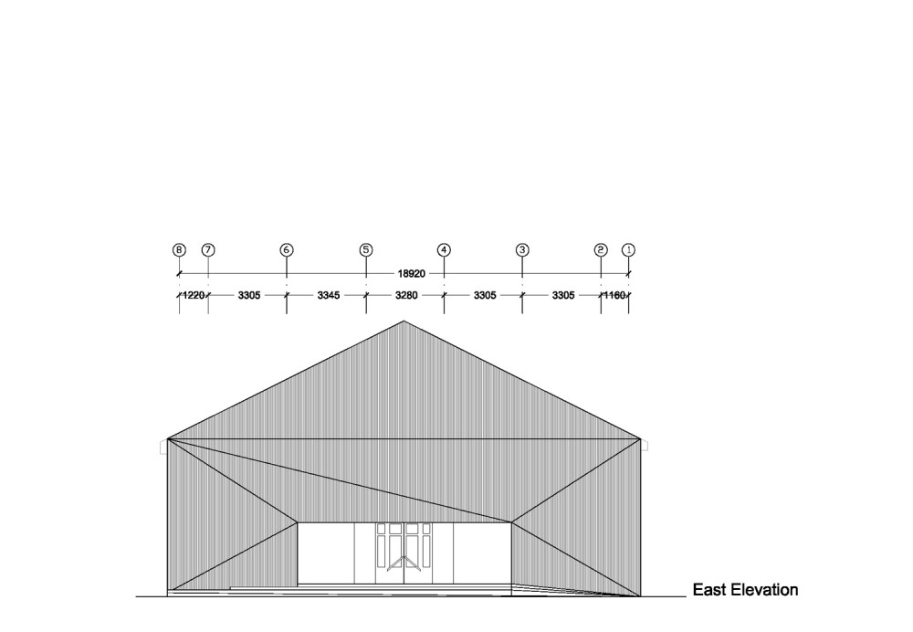 elevation-East east elevation