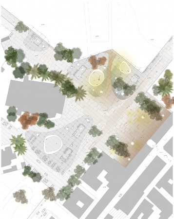 Plan of Vittoria Square