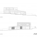 Elevations N-S north & south elevations