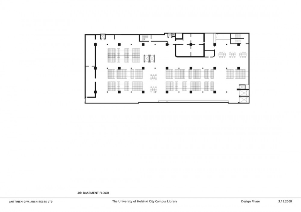 4th basement floor plan 4th basement floor plan