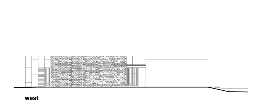 west elevation west elevation
