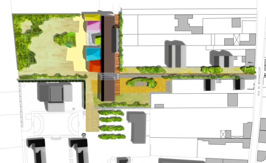AIR-CentreLoisirsPierrelaye-PlanMasse site plan