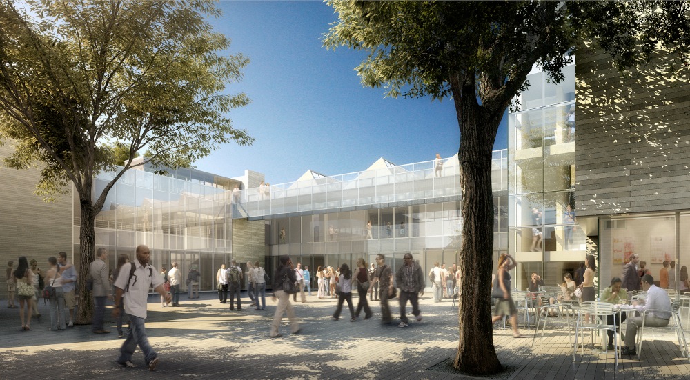 View4_courtyard_revision_final Central Courtyard, © Tod Williams Billie Tsien