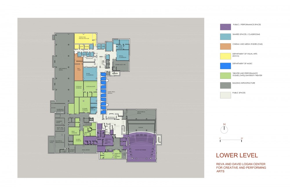 lower_level_plan Lower level plan © Tod Williams Billie Tsien