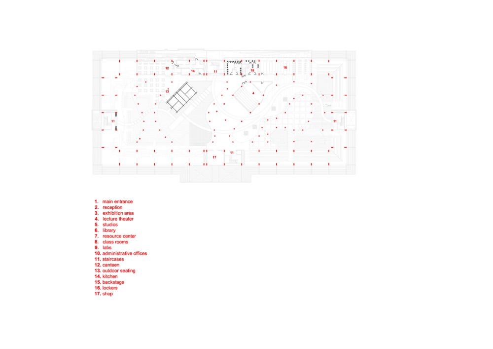 Landscape with Legend landscape floor plan