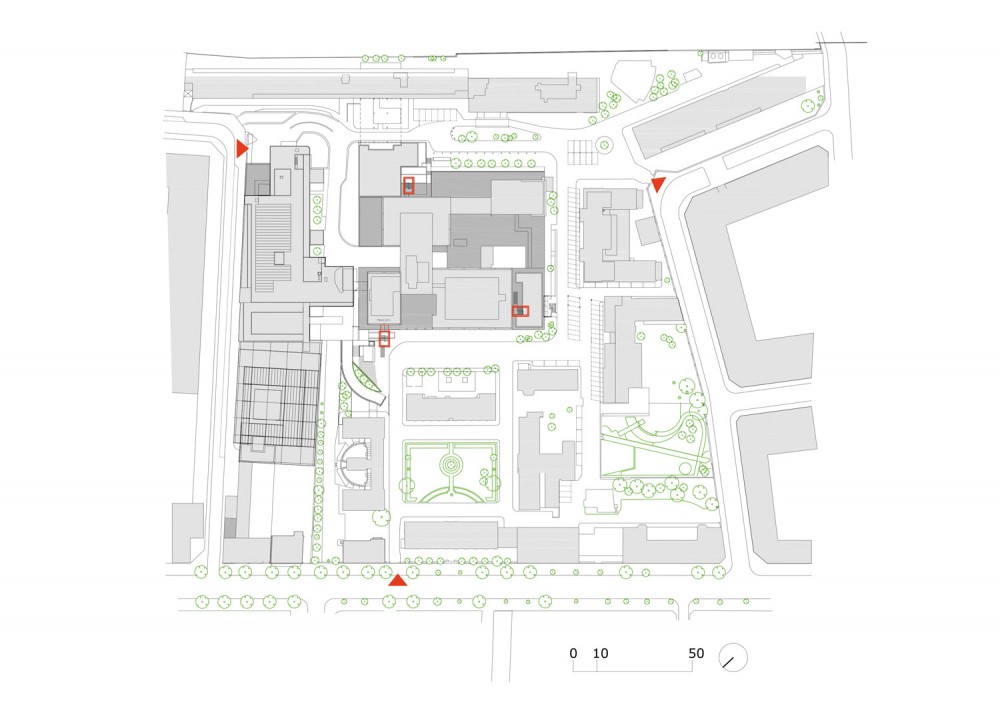 Paris children Hospital’s cases / BP Architectures