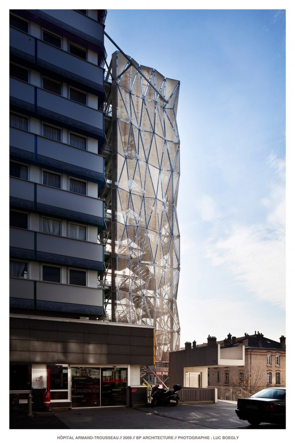 Paris children Hospital’s cases / BP Architectures