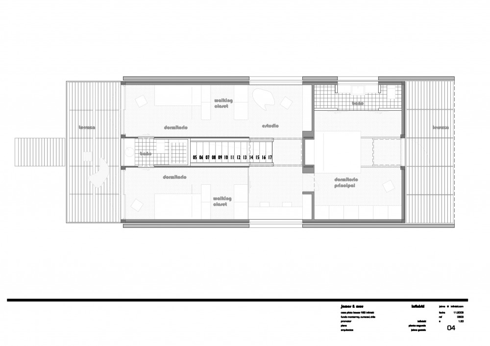 Upper level plan Upper level plan