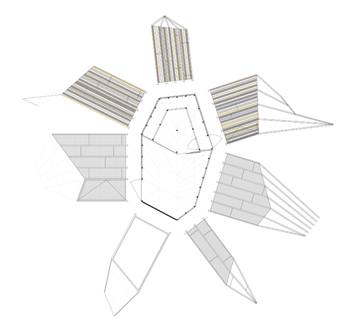 planta_general_aviari Layout1 (1) unfolded plan + elevations