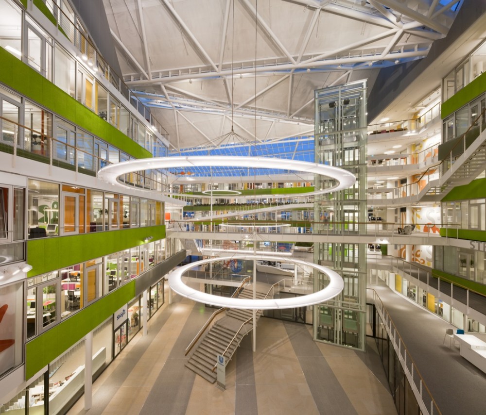 Unilever, Hamburg, Behnisch Architekten © Adam Mørk