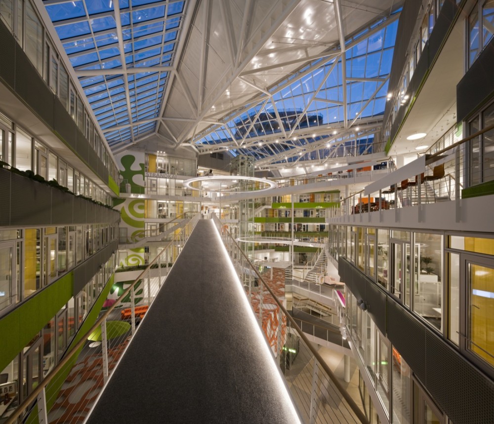 Unilever, Hamburg, Behnisch Architekten © Adam Mørk
