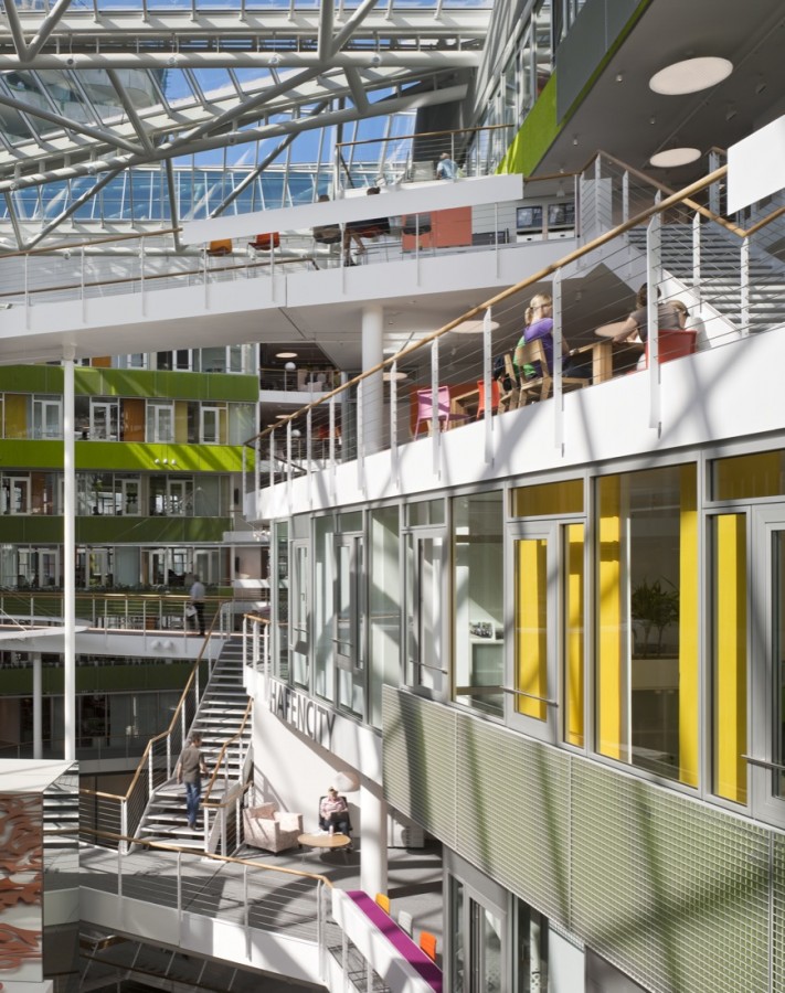 Unilever, Hamburg, Behnisch Architekten © Adam Mørk