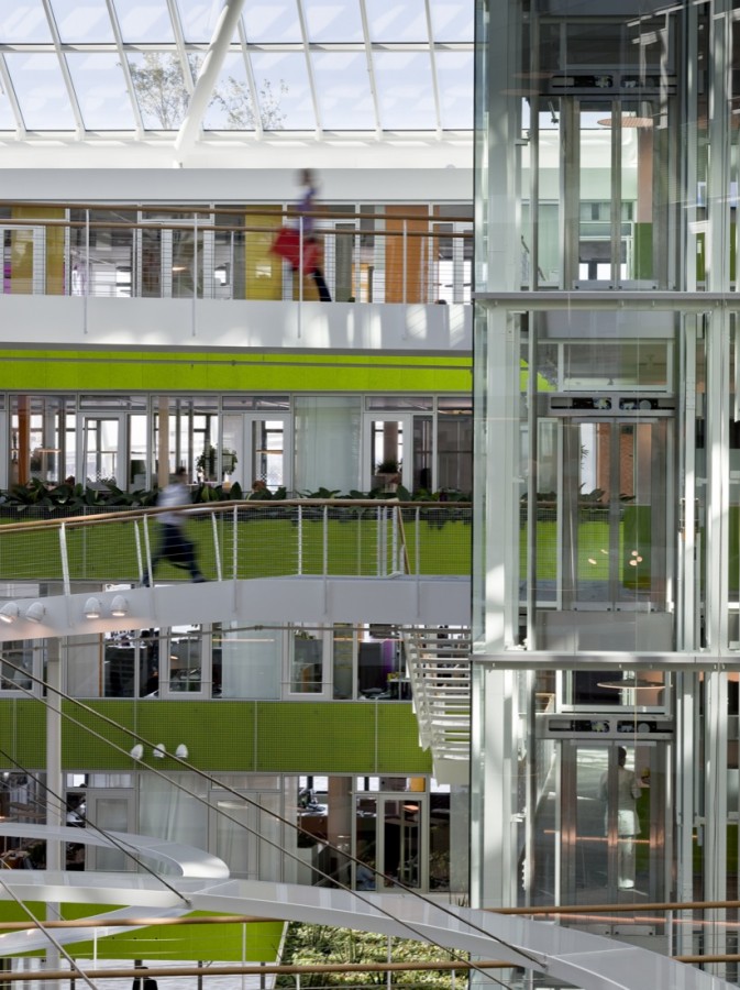 Unilever, Hamburg, Behnisch Architekten © Adam Mørk