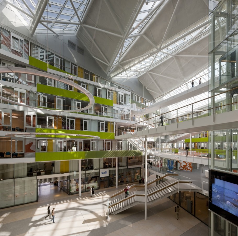 Unilever, Hamburg, Behnisch Architekten © Adam Mørk