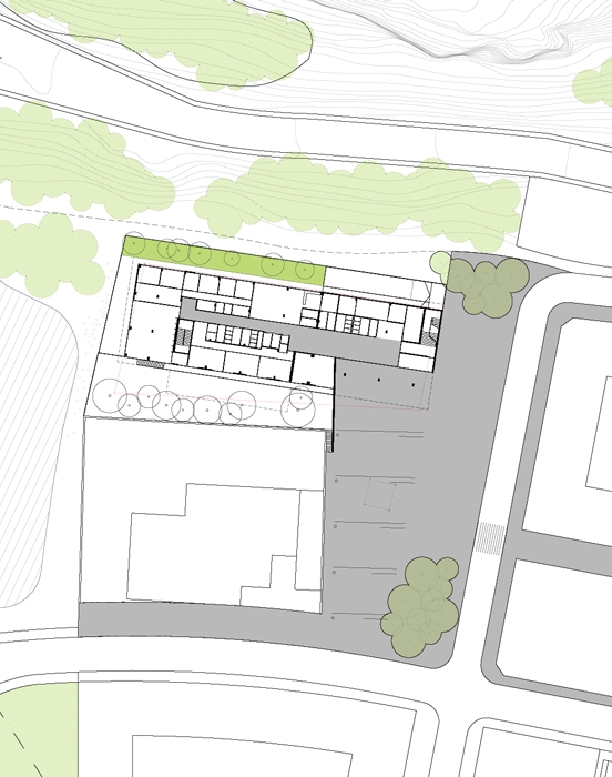 site Site plan © BAAS