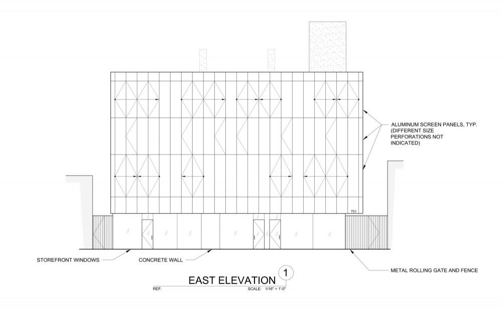 east elevation 02 east elevation 02