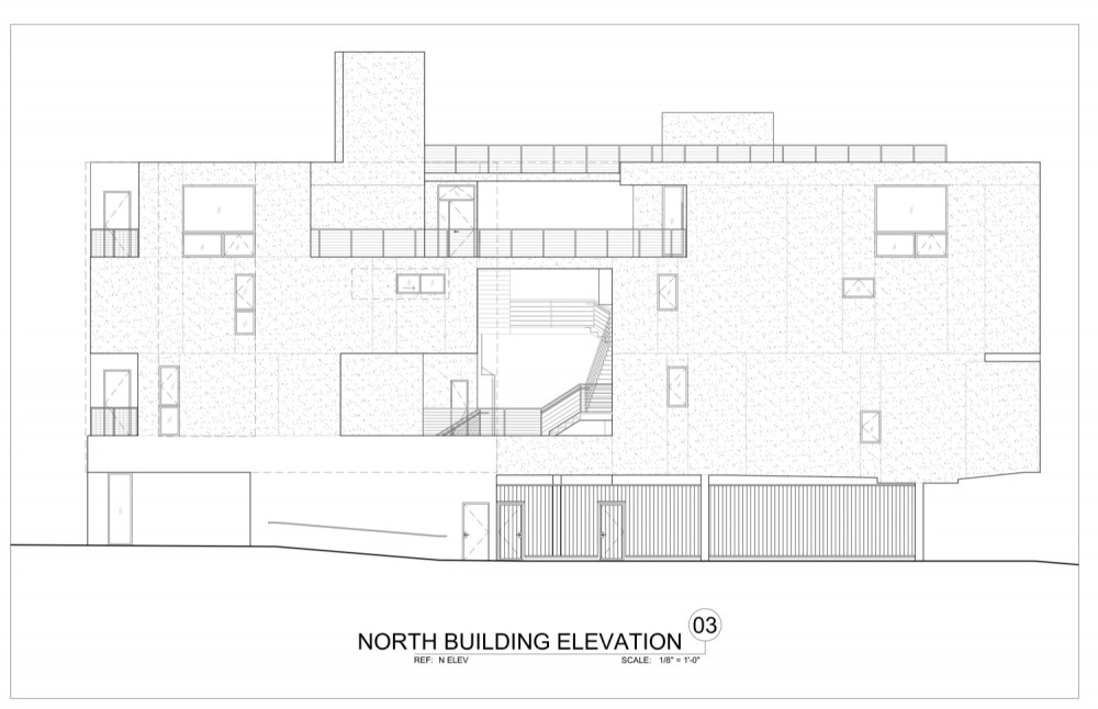 north building elevation north building elevation