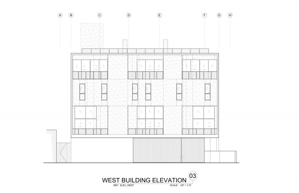 west building elevation 01 west building elevation 01