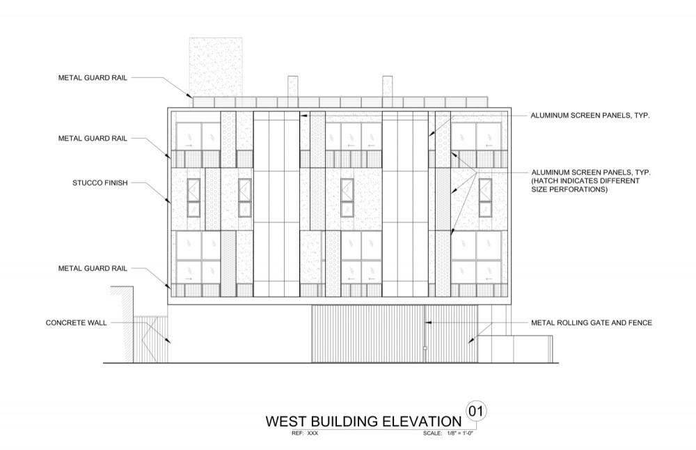 west building elevation 02 west building elevation 02