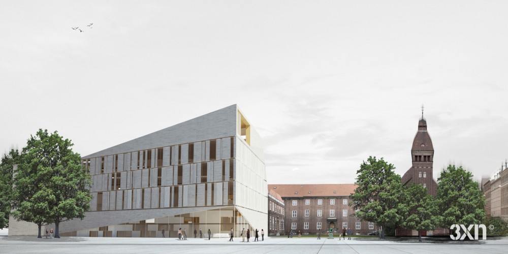 3XN wins competition for new Frederiksberg Courthouse in Denmark
