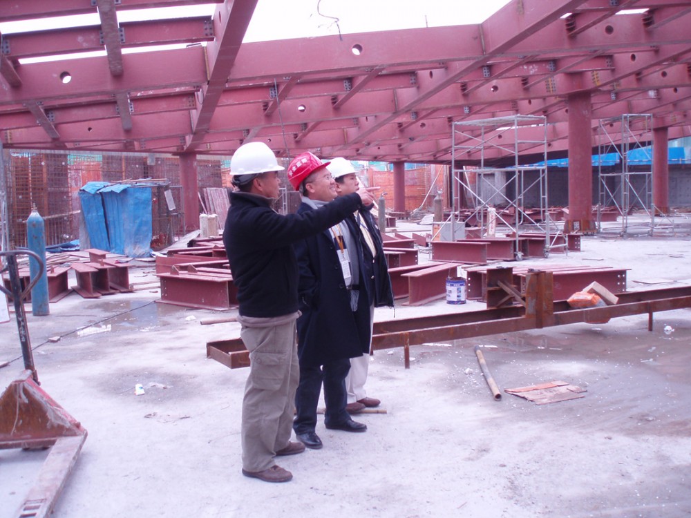 19_AMC Board Chairman visit the site today 19_AMC Board Chairman visit the site today