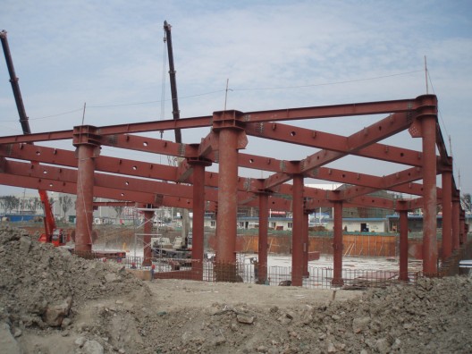13_Setted up the steel structures 13_Setted up the steel structures 13_Setted up the steel structures