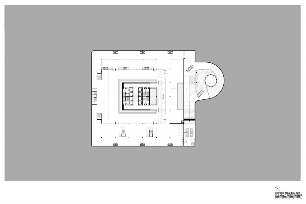 1st underground floor plan 1st underground floor plan