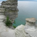 Aqua_Credit_SGA_4 Striated limestone outcroppings © Studio Gang Architects