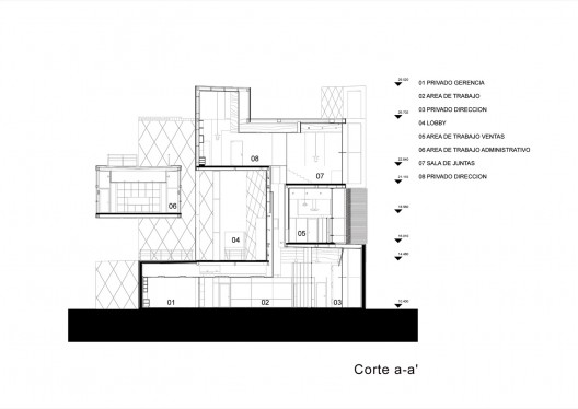 Corte a-a' section 01