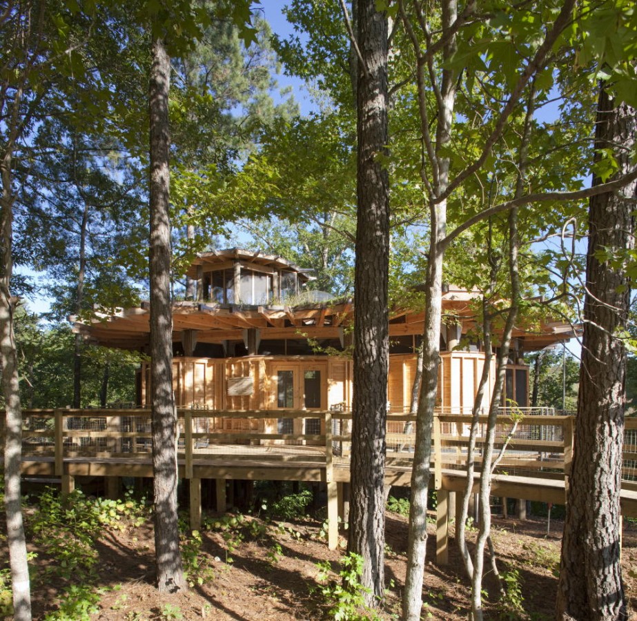 Camp Twin Lakes treehouse / Lord, Aeck & Sargent