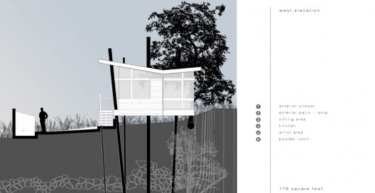 west elevation west elevation