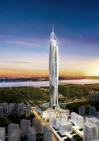 DMC_Tower_City_View-A0_Spine 3D_SOM © Spine 3D and SOM