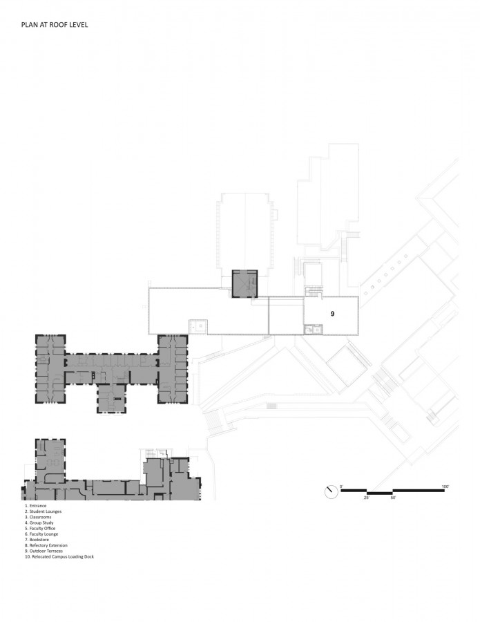 roof plan roof plan © Skidmore, Owings & Merrill