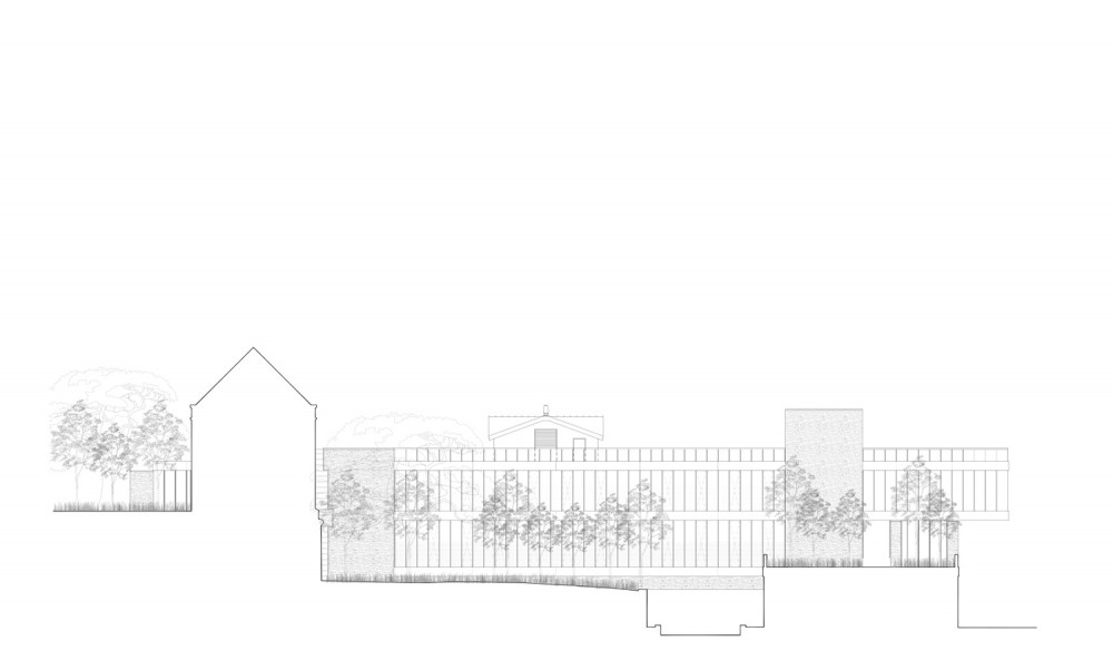 southwest elevation southwest elevation © Skidmore, Owings & Merrill