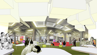 Architectural Design Process on Levitt Goodman Architects Selected To Design New Learning Commons