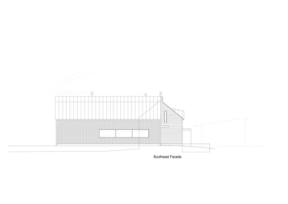 southeast elevation southeast elevation