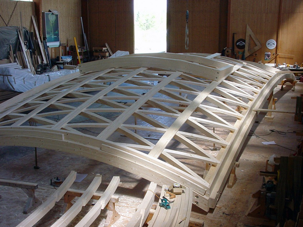 11 Roof construction construction process
