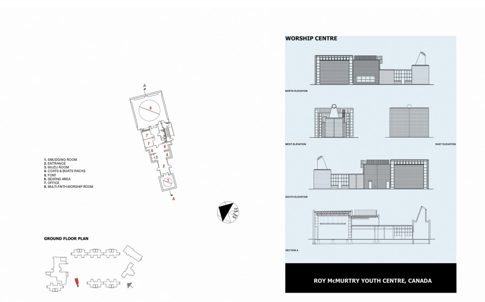 worship centre plan & elevations worship centre plan & elevations