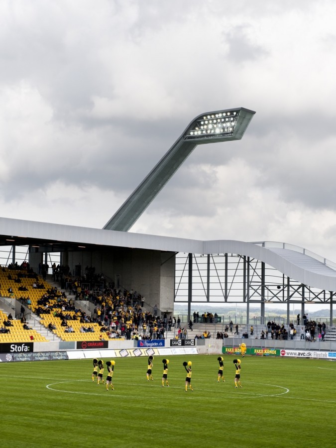 Horsens Stadium, DK,3XN © Adam Mork