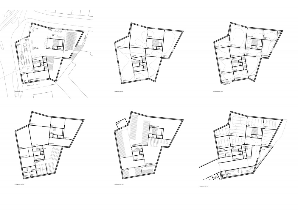 plans Floor plans © Christ & Gantenbein