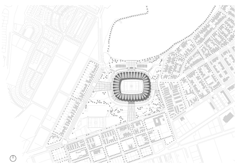 Stadion Port Elizabeth ©gmp – von Gerkan, Marg und Partner Architects, Berlin