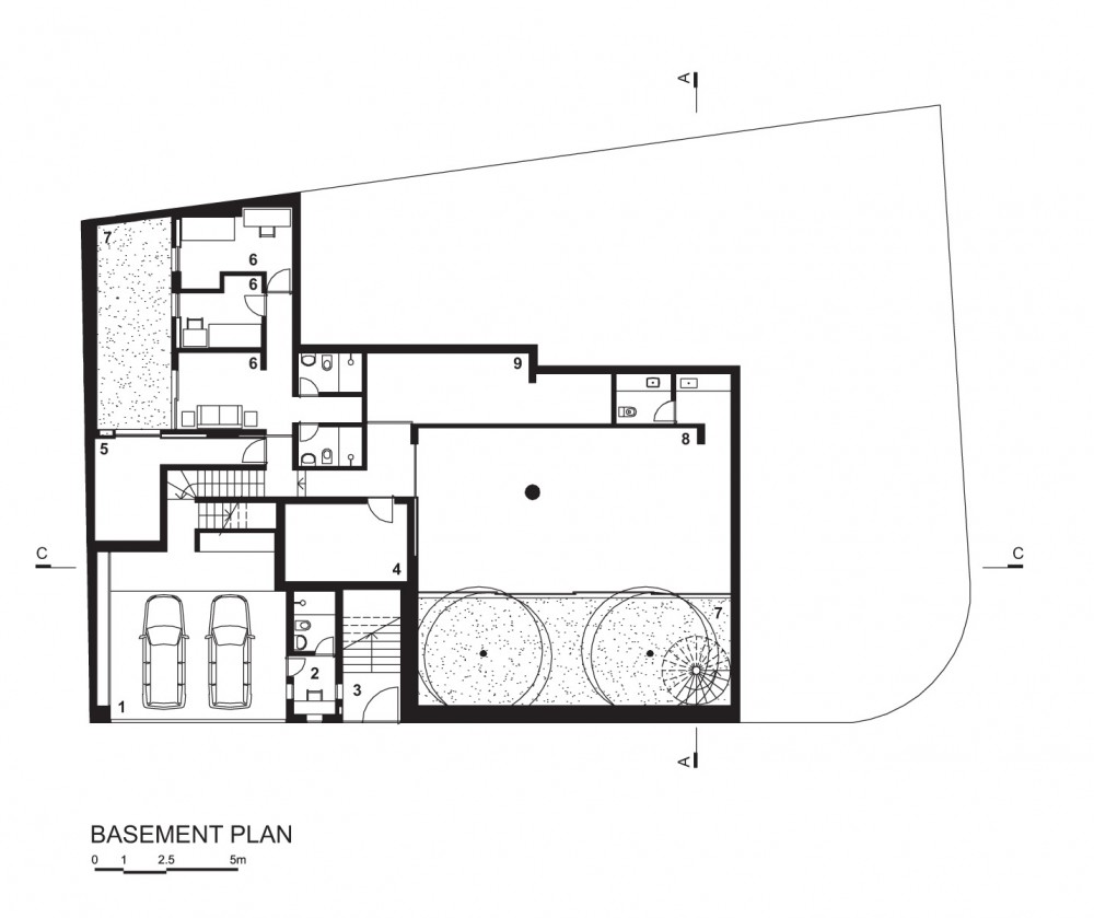 Basement plan Basement plan