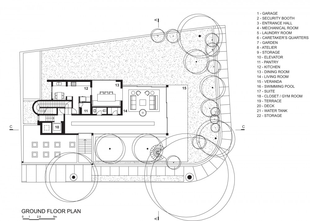 Ground floor plan Ground floor plan