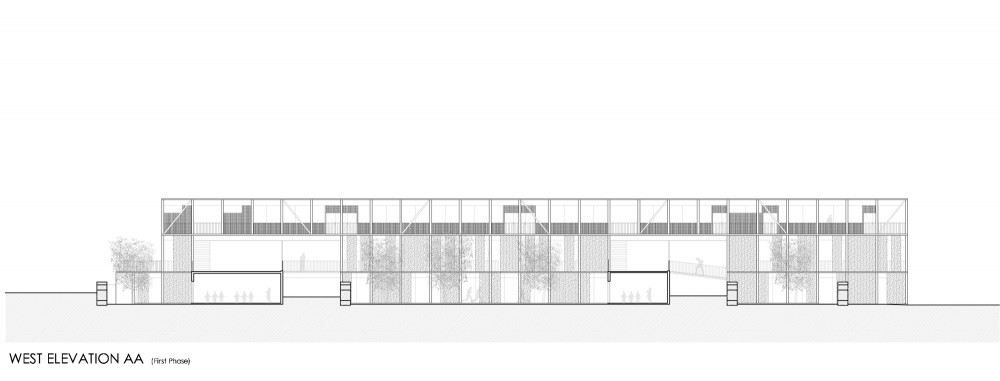 west elevation west elevation