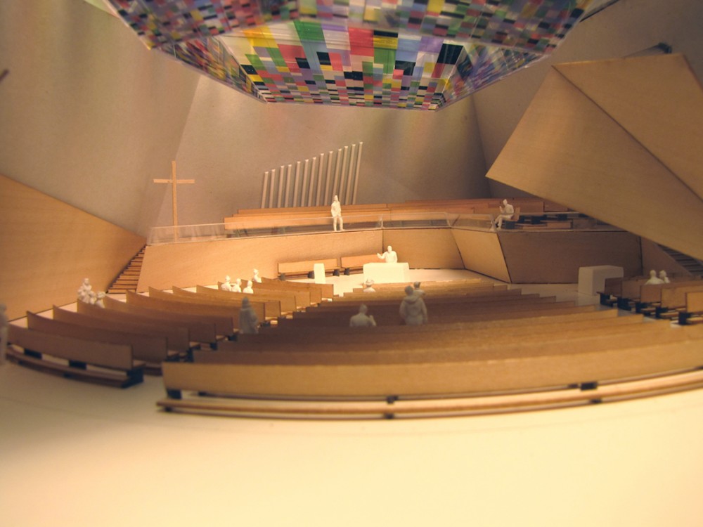 New building of the Catholic Provost Parish Church proposal