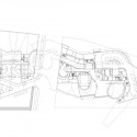 level_-1 Basement plan © Morphosis