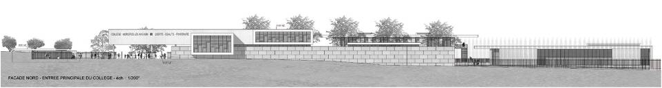 Middle School Morières Les Avignon / N+B Architectes