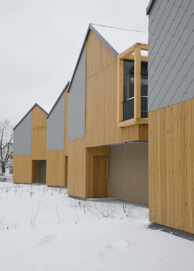 Backbone Village Houses / OFIS arhitekti