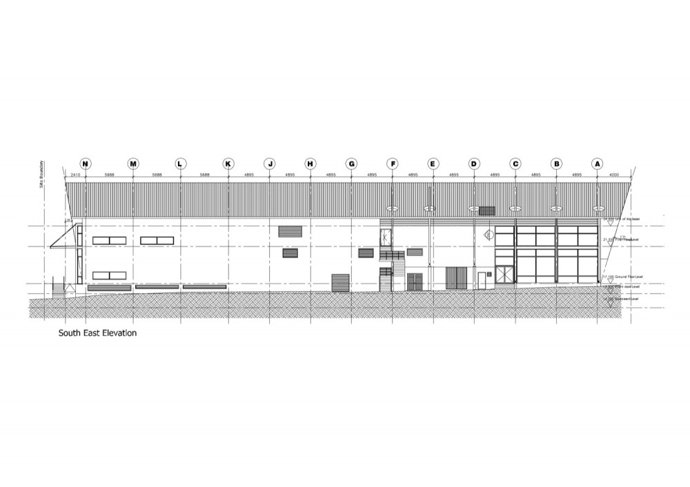 south east elevation south east elevation